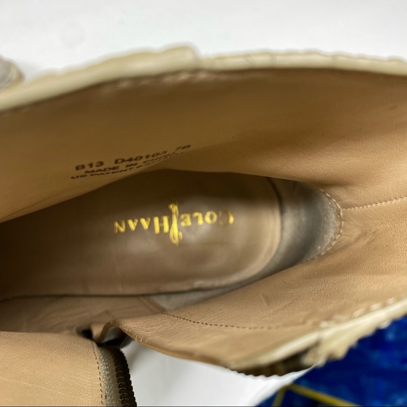 Cole Haan Reilly Short Snake-Print Boot Sz 7 - Picture 7 of 8